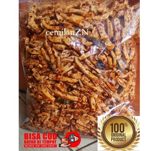 

Basreng baso goreng pedas daun jeruk 1000gram