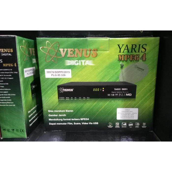 Receiver Parabola Ninmedia Venus Yaris Mp4