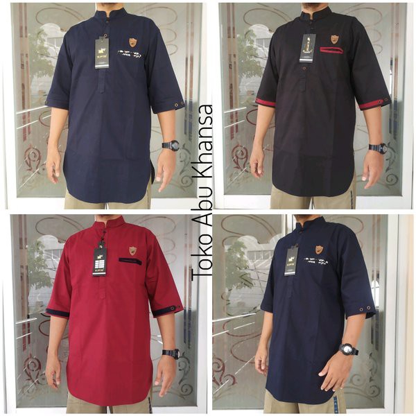 Baju Koko Pria Gamis Pakistan - Kurta Pakistan - Gamis Pria - Gamis Kurta Hunain