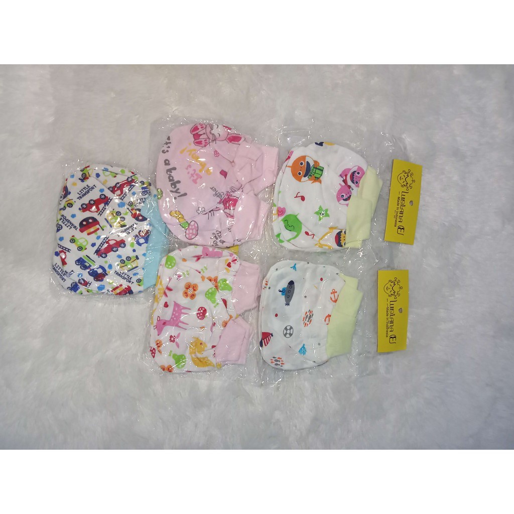 Sarung Tangan Kaki Bayi / STK Rib Katun Lusiana 774000