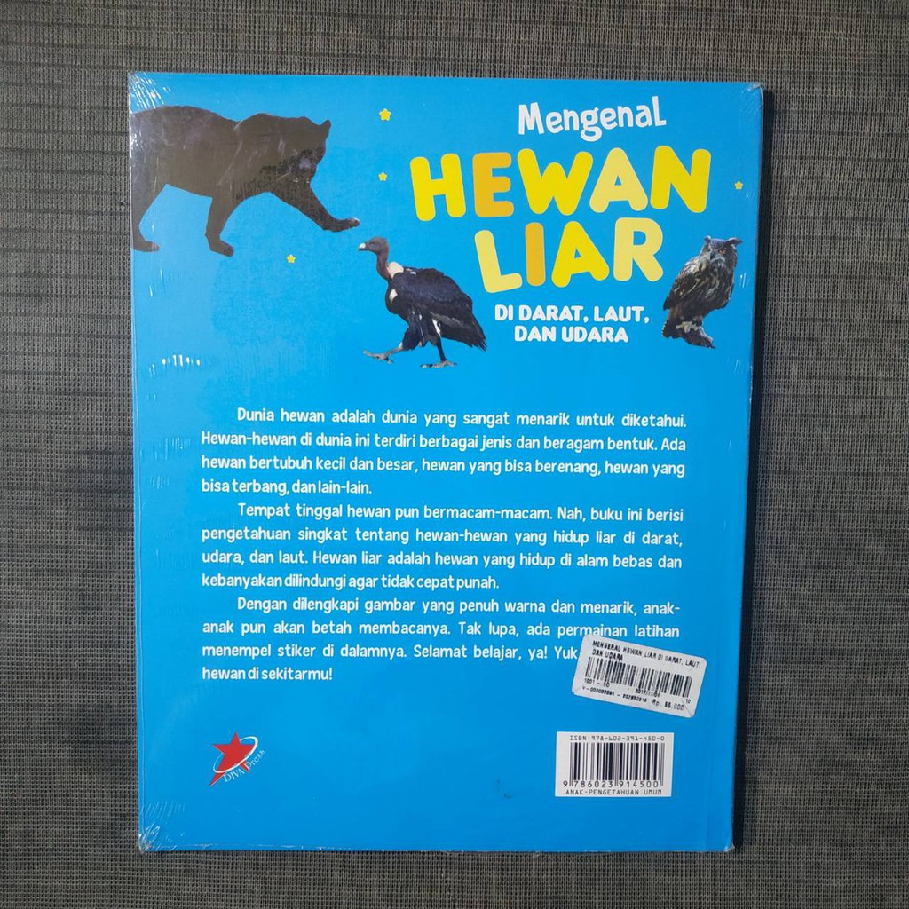 Buku Mengenal Hewan Liar Di Darat Laut Dan Udara Shopee Indonesia
