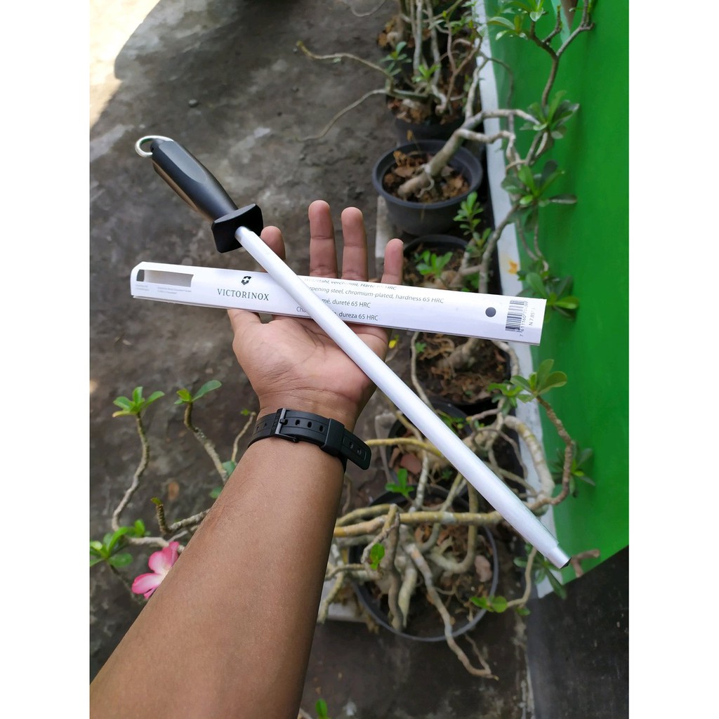Pengasah Pisau Stik VICTORINOX 30 cm Bagus