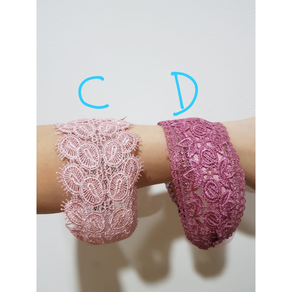 BANDO LACE / RENDA KOREA IMPORT / bandana renda