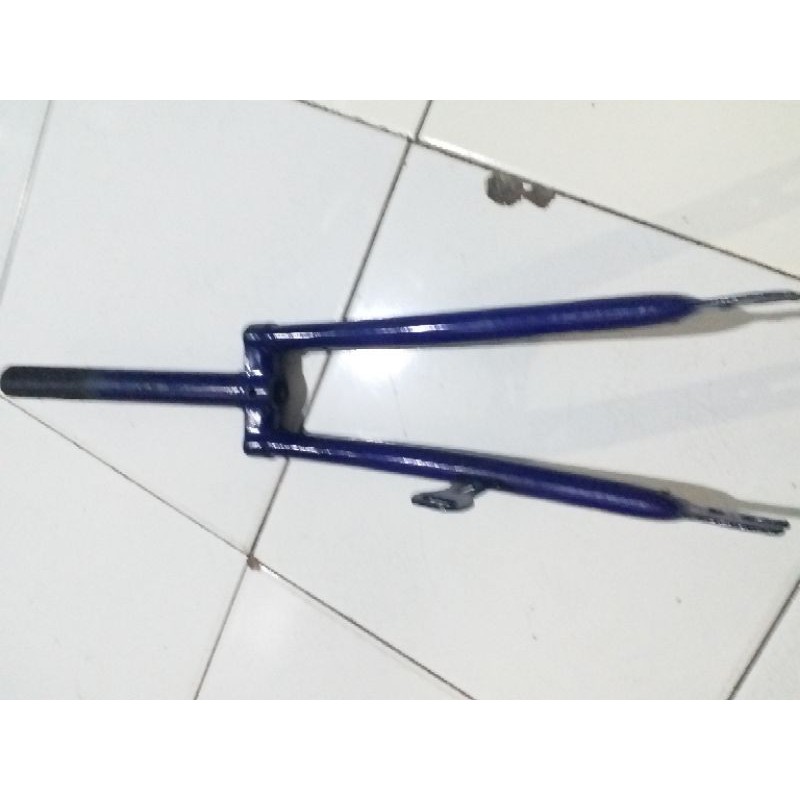 fork sepeda minion, mini 24inc steel