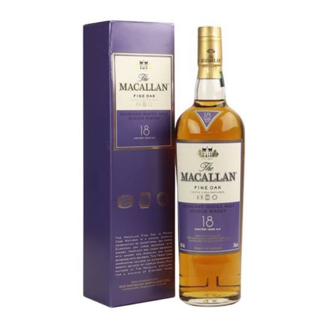 The macallan 18 Fine Oak