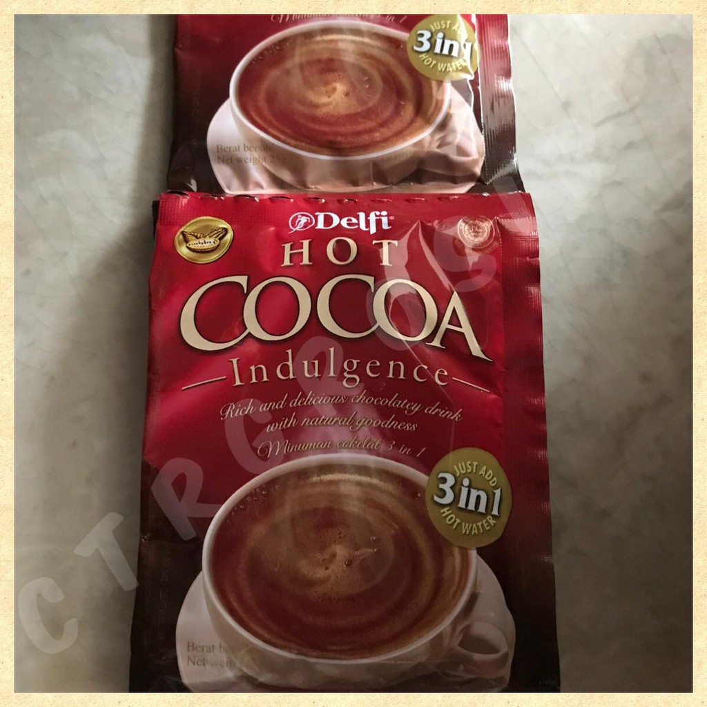 

DELFI HOT COCOA INDULGENDE 10PCS