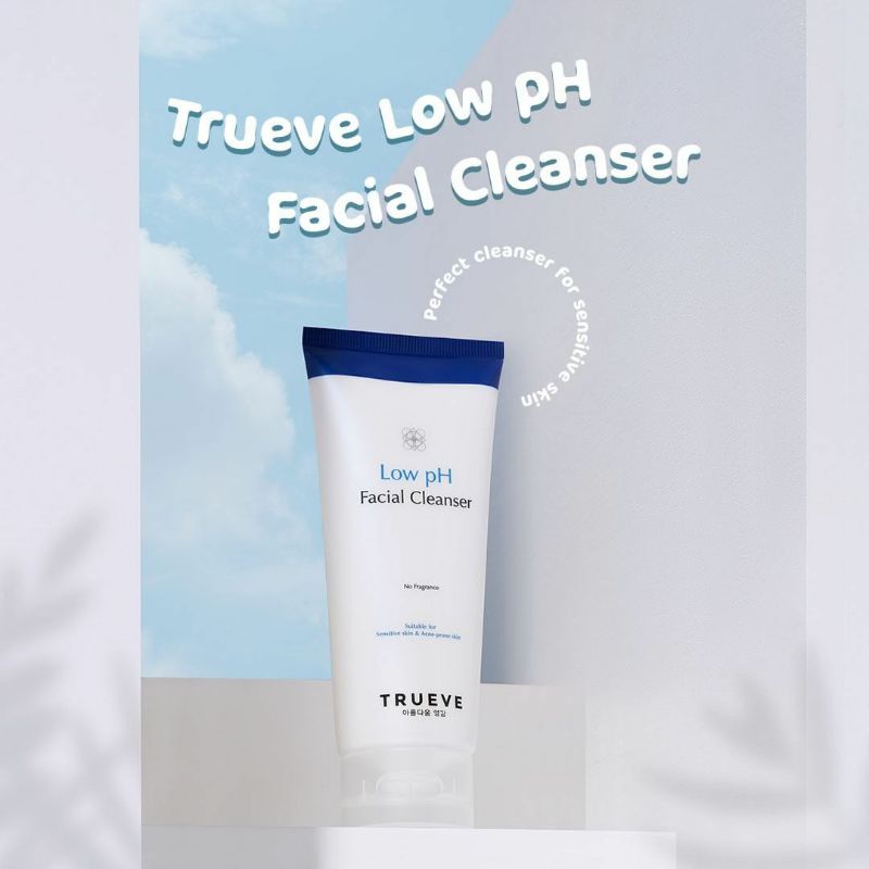 Trueve LOW PH Facial Cleanser | Gentle Foaming Facial Cleanser