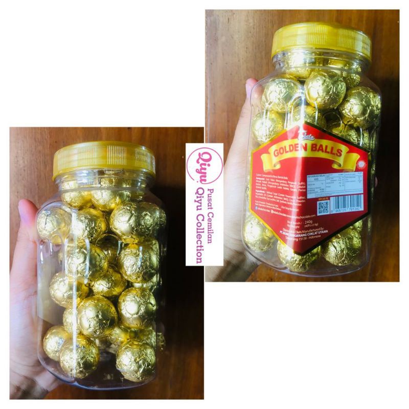 Golden Balls Coklat Cokelat Bola Tobelo Murah