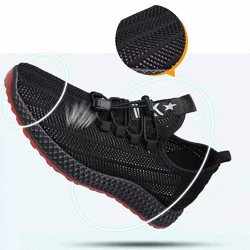 Toread Sepatu Sneakers Pria Sepatu Airmax Olahraga Kasual Running Shoes Outdoor Hitam MR210