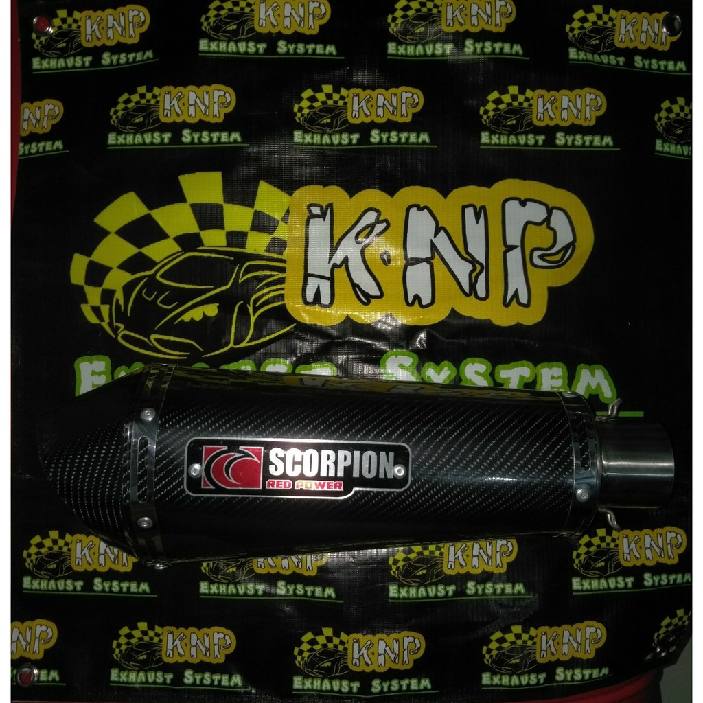 Knalpot Motor Scorpion