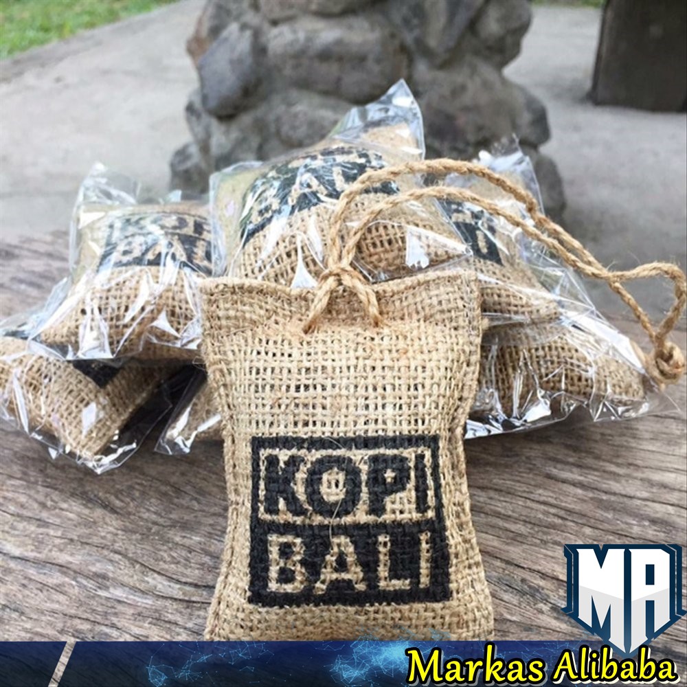 Pengharum Pewangi Gantungan Mobil Biji KOPI BALI Parfum Ruangan Aroma Coffee