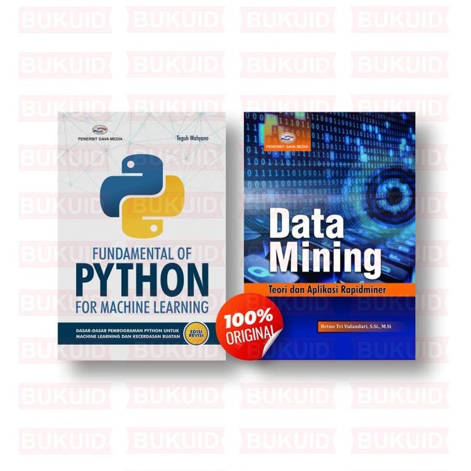 

Paket Buku Python Big Data Mining Science For Machine Learning