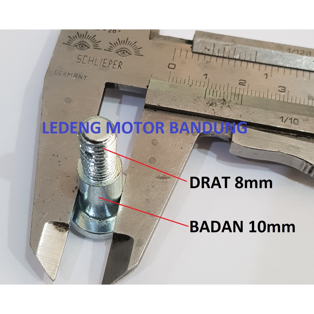 Baut Panel Paha Rem M8 x 32mm Motor Honda