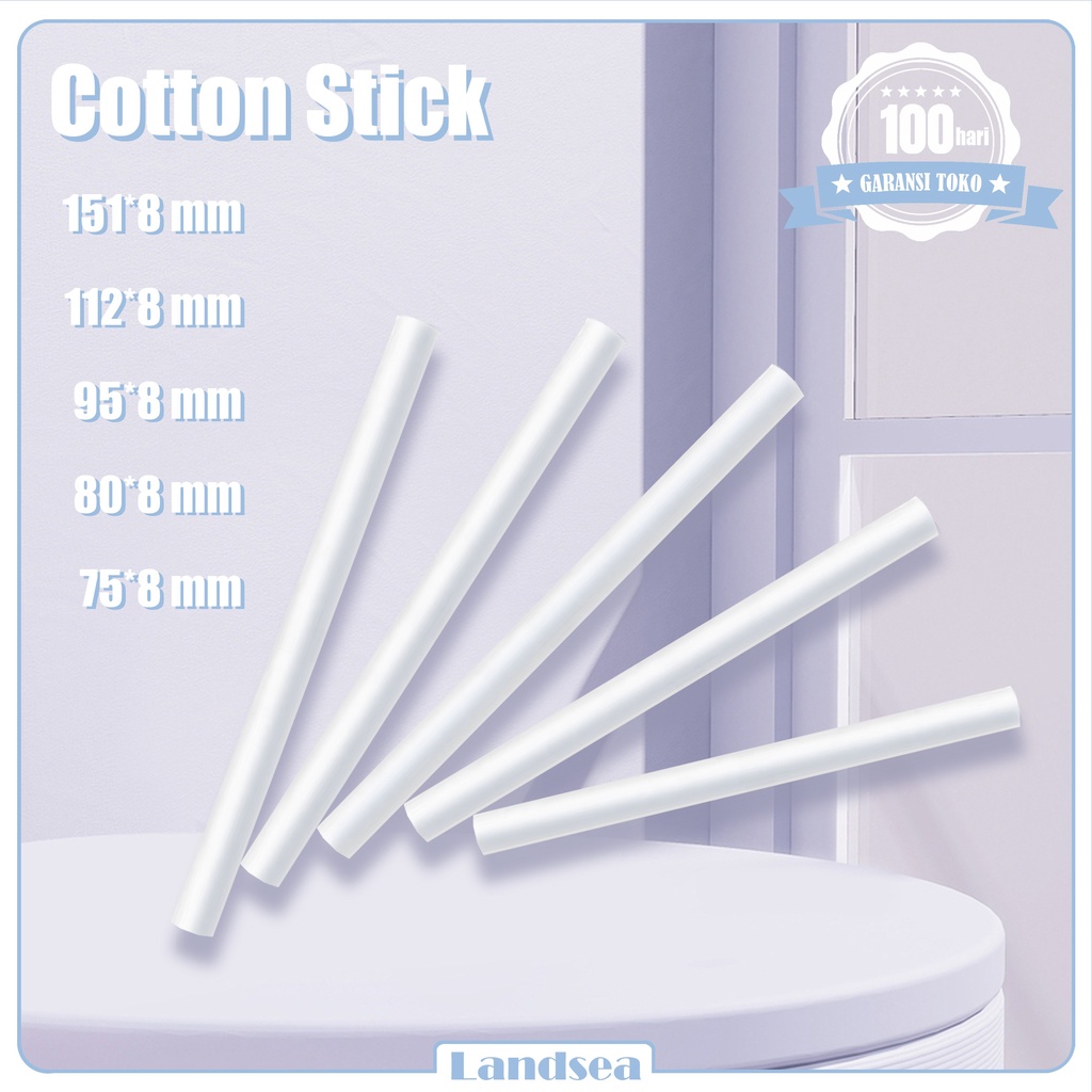 3Pcs - Kapas Filter Air Humidifier Diffuser Purifier Replacement Cotton Swab/Cotton Stick