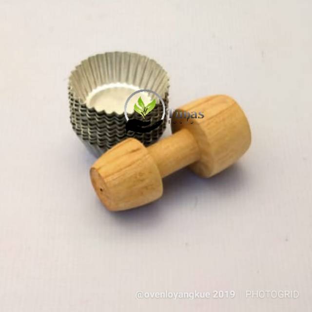 Pie Pusher dan Cetakan Kue Pie - Penekan Pie Satu Set isi 20 Pcs