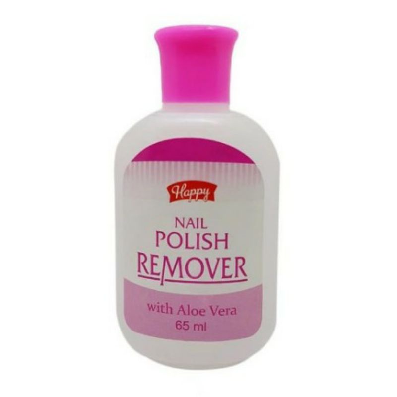 Happy Nail Polish Remover With Aloevera 65ml