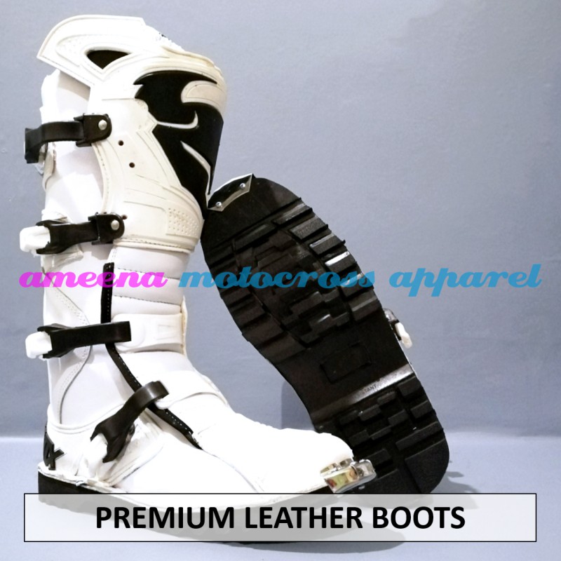 Sepatu Thor Premium Leather - Sepatu Trail - Sepatu Motocross - Sepatu MX - Sepatu Enduro - 009