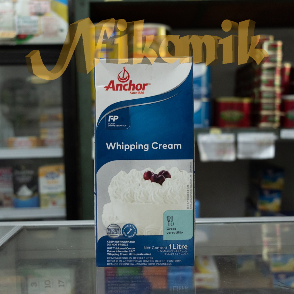 

Whipcream Cair Anchor Whipping Cream (Chiller Needed) 1L