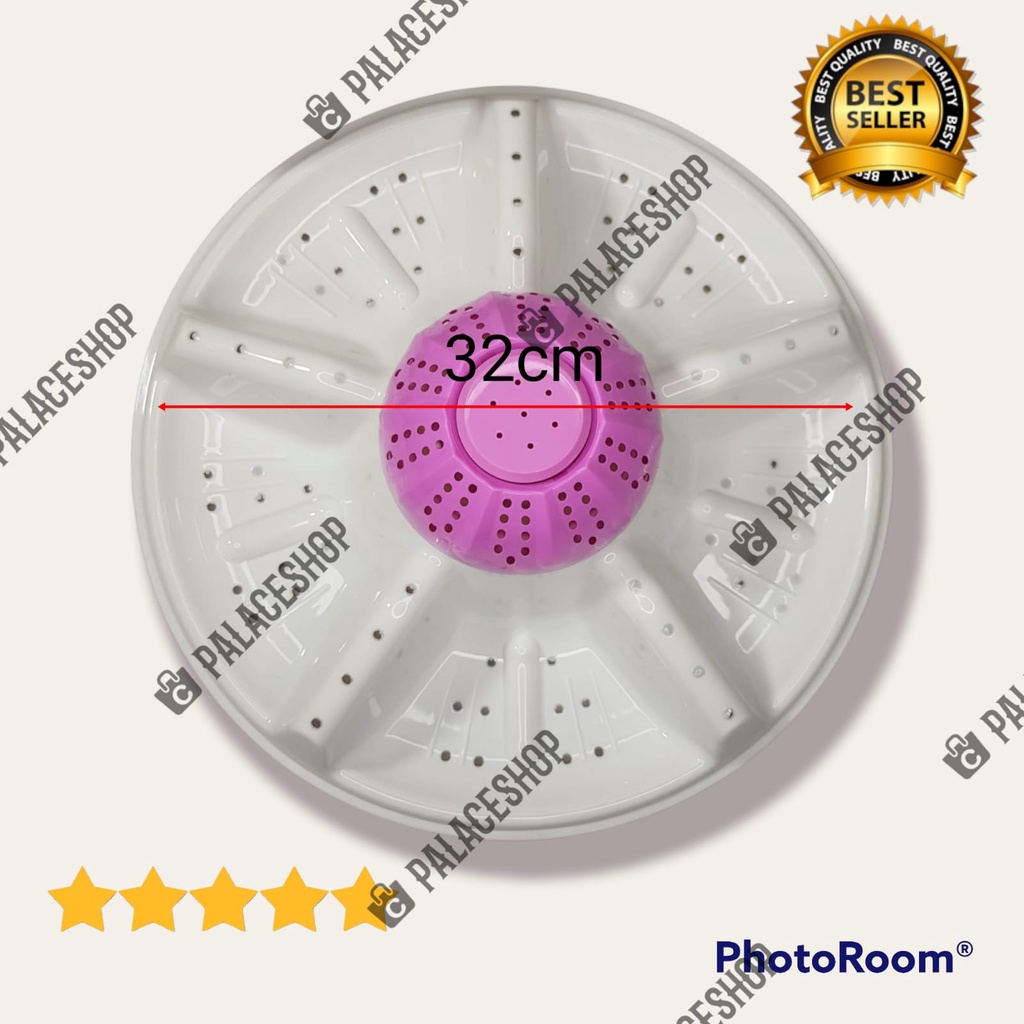 Pulsator Mesin Cuci Polytron PWM7067 Diameter 32 Gigi 10