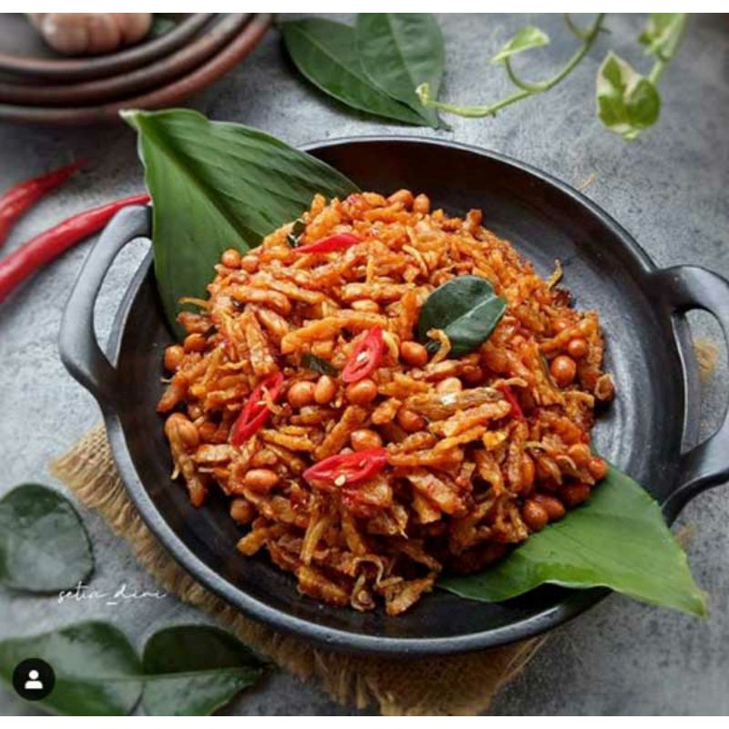 

sambal pedas tempe kriyuk by rani shopee sehat kekinian makanan. ringan murah