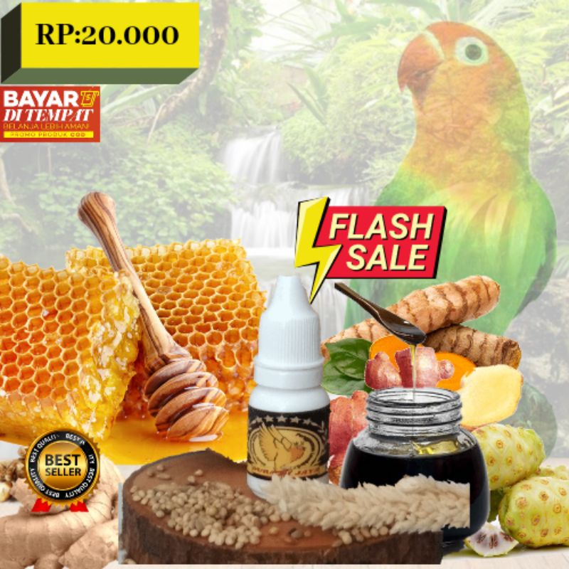 Vitamin Penggacor Lovebird / Vitamin Penggacor Lovebird / Multivitamin Lovebird Juara / multivitamin