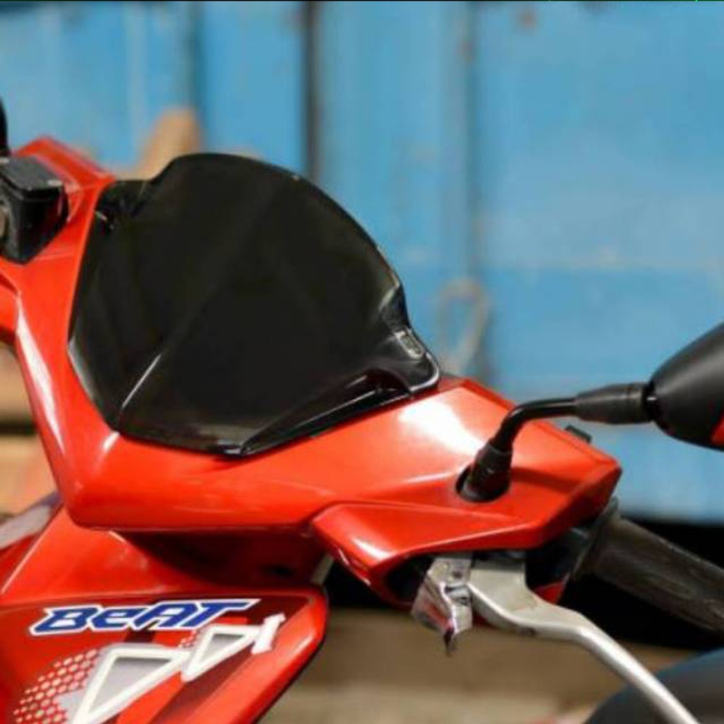 Visor Pelindung Angin HONDA Beat Karbu - Trendy Wind Shield TGP