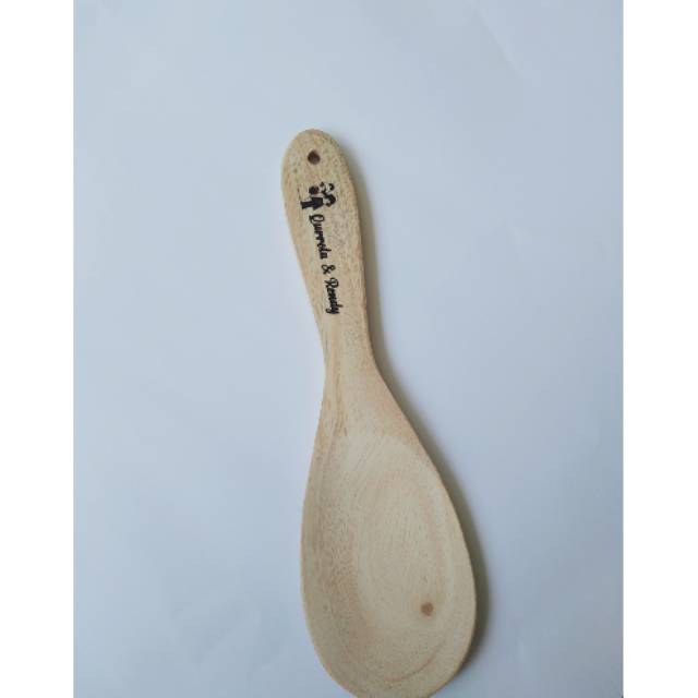 SOVENIR CENTONG KAYU NASI