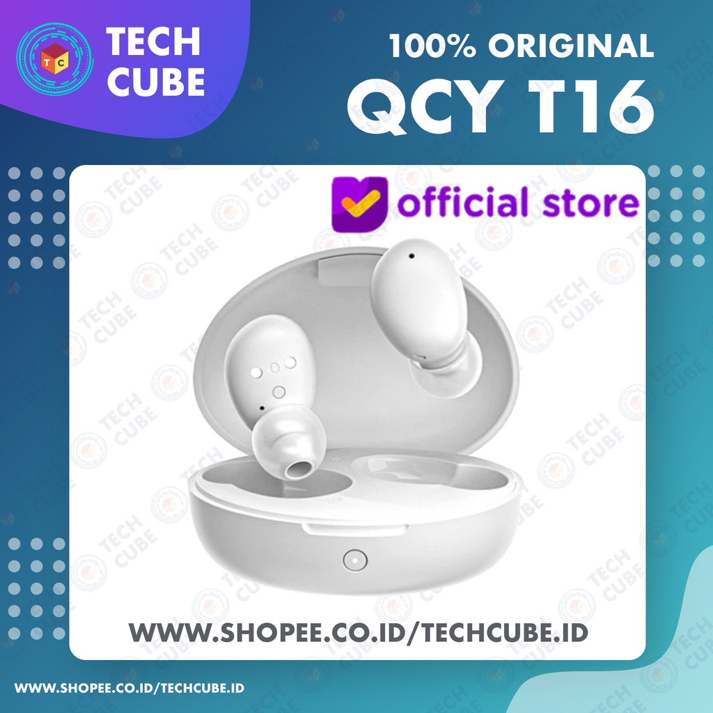 QCY T16 TWS APTX Wireless Earphone Headset Bluetooth Al T5 T13 T17 T1C