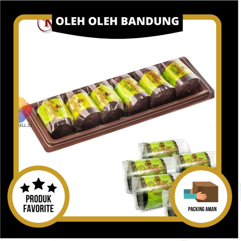 Kartika Sari - Cake Banana Roll - Oleh Oleh Kue Bandung