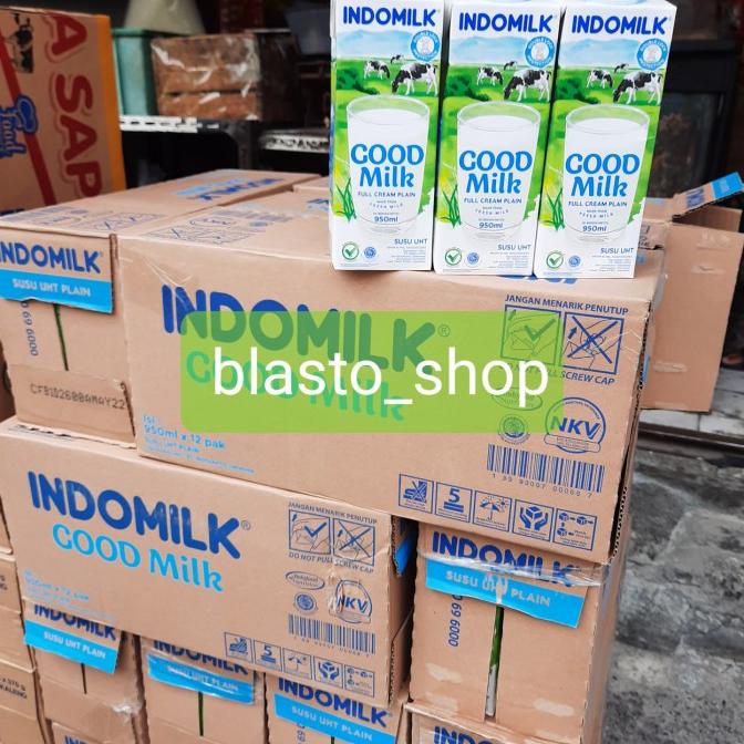 

(BISA COD) indomilk UHT fullcream 1 liter ( karton) CUCI GUDANG Kode 786