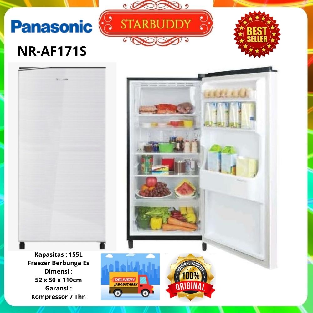 KULKAS PANASONIC NR-AF171S 1 PINTU