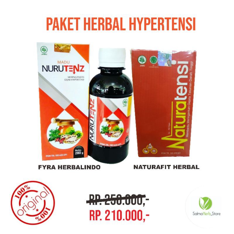 

Paket Herbal Hipertensi | Penurun darah tinggi alami
