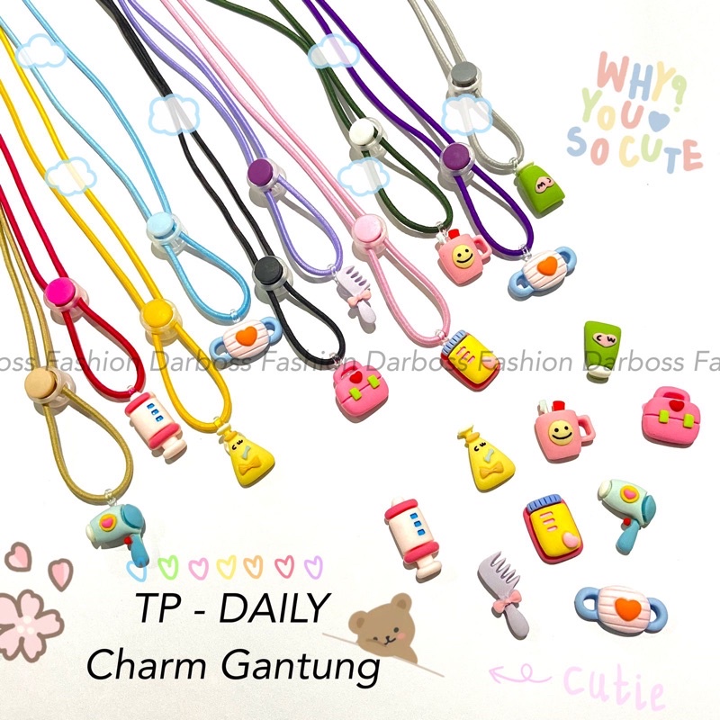 (PART 4 CG) Tali Kalung Masker Anak dan Dewasa / Strap Masker / Konektor Masker / Pengait Masker / S