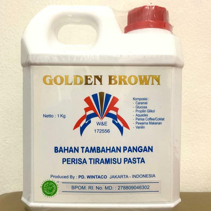 

GOLDEN BROWN Perisa Kue TIRAMISU Pasta 1Kg 1 Kg