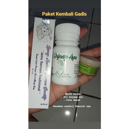 

Jamu luar dalam kembali gadis