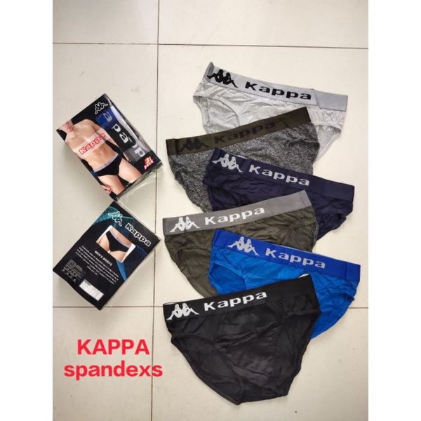satu kotak isi 3 PCS celana dalam pria model segi tiga karet Bokser bahan katun