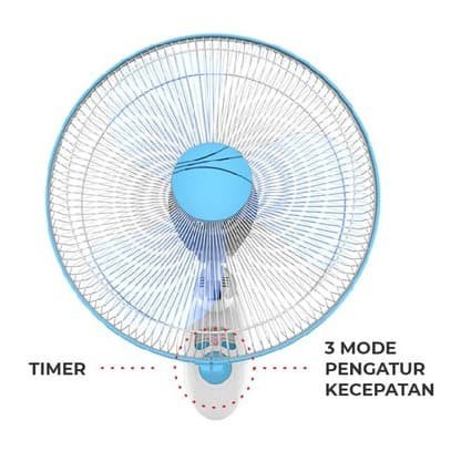 Kipas Angin Wall Fan Maspion MWF-41K Kipas Angin Dinding 12 inch 35cm