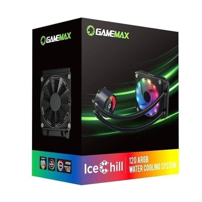 GAMEMAX ICECHILL 120 RAINBOW WATER COOLING