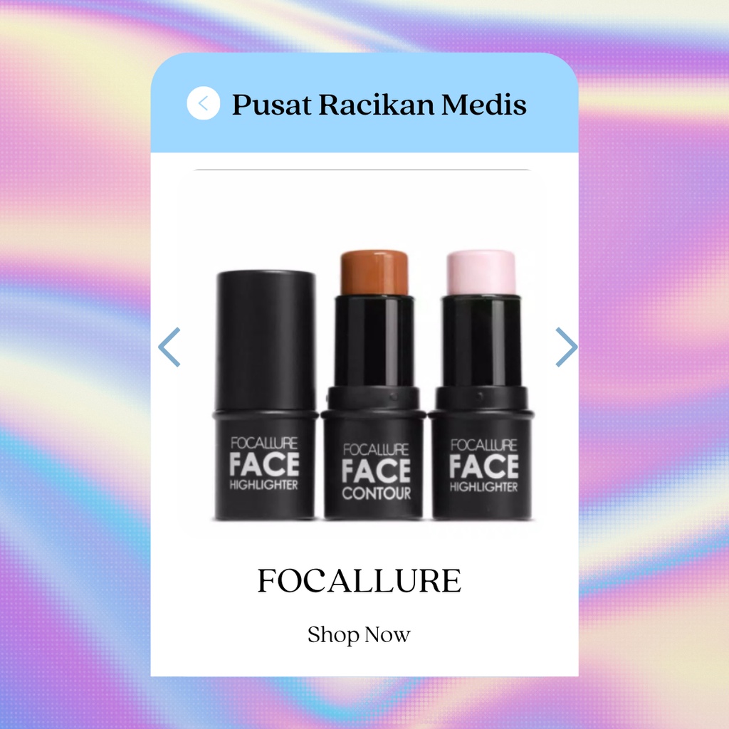 FA01 FOCALLURE Highlighter &amp; Contour Stick