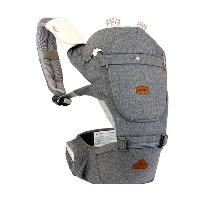 i-Angel Hello Hipseat Carrier - Melange Grey