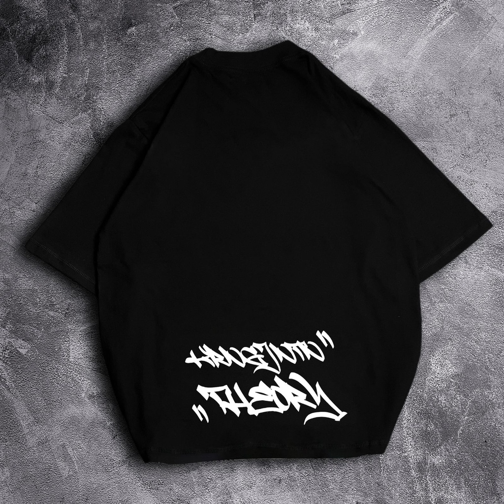 [Oversize] BAJU KAOS OVERSIZE / OVERSIZE T-SHIRT &quot;theory&quot;