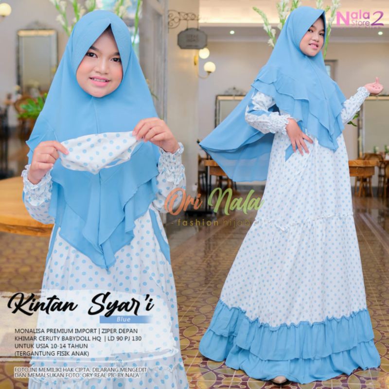 KINTAN SYARI KIDS PREMIUM BY ORI NALA