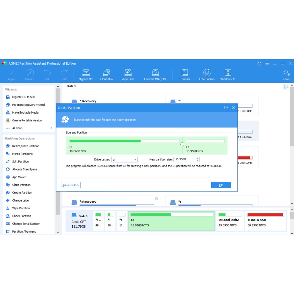 AOMEI Partition Assistant 10 Terbaru 2023 Full Version Lifetime