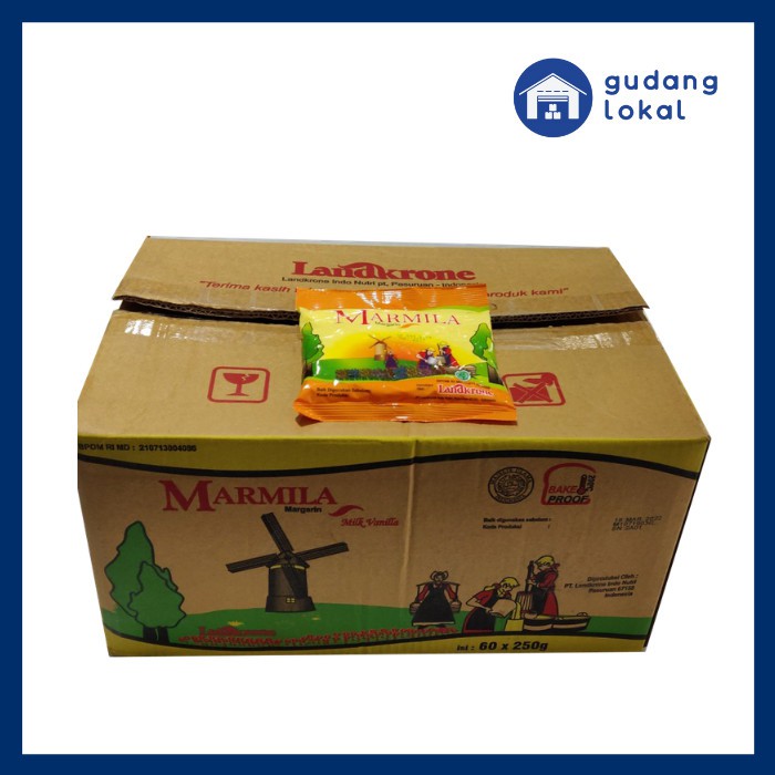 Margarin Margarine Marmila 250Gr