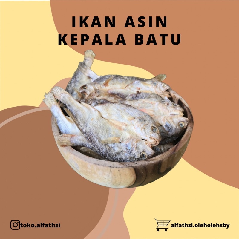 

✨Oleh-oleh Khas Surabaya✨ Ikan Asin Kepala Batu HALAL 250gr