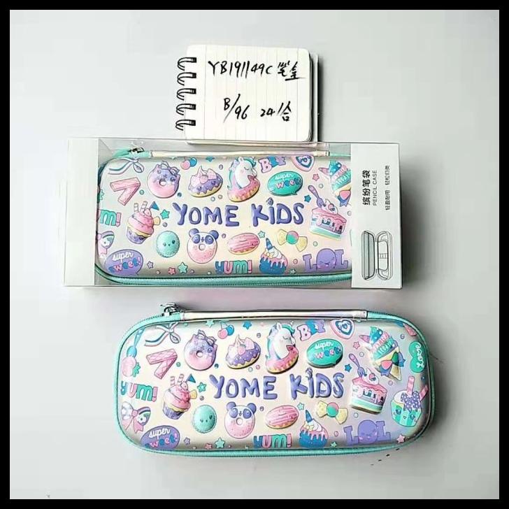 

Tempat Pensil Smiggle Lookalike /Kotak Pensil Eva Hardcase Yome Yb1149