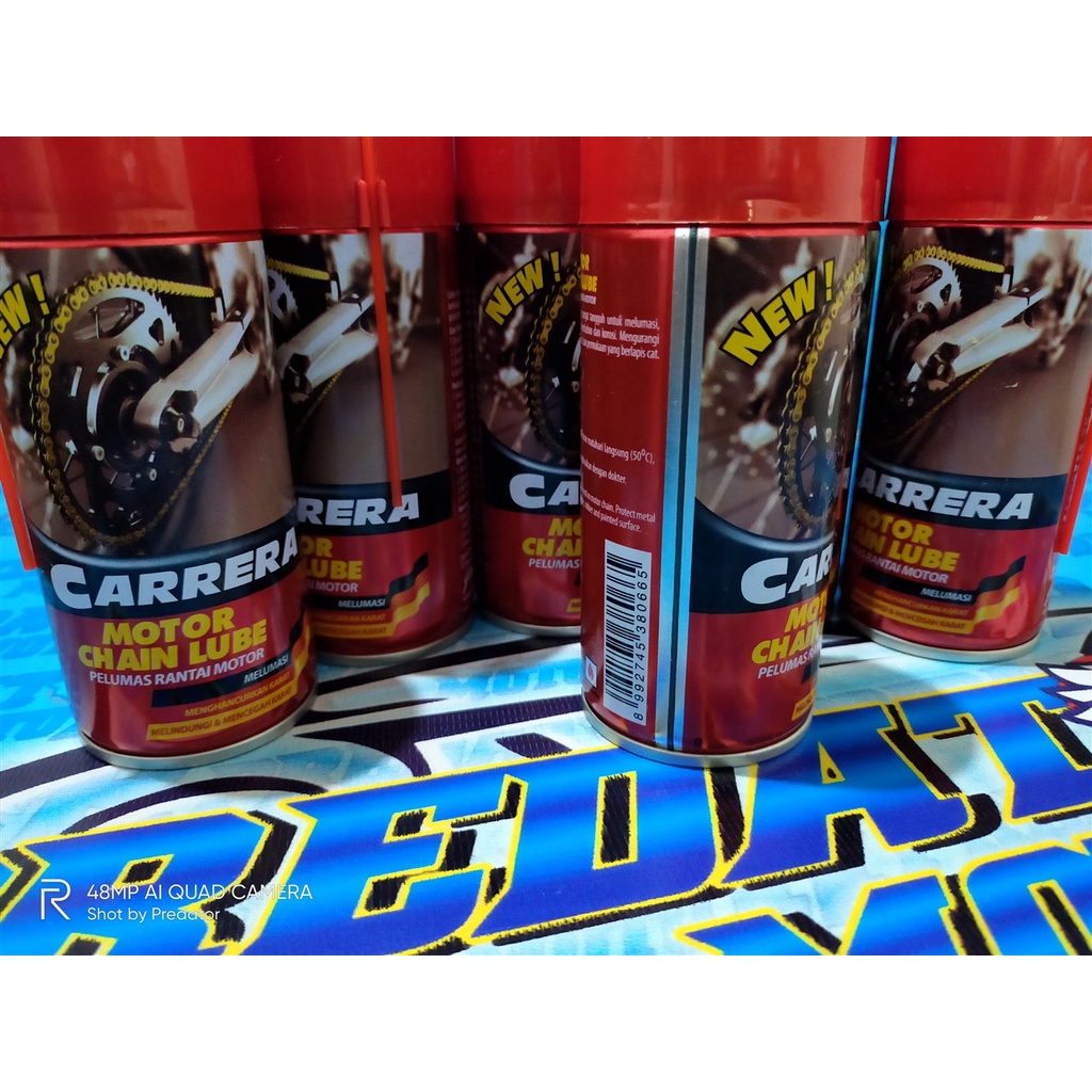 WD PELUMAS RANTAI MOTOR PENGHANCUR KARAT CARRERA CHAIN LUBE