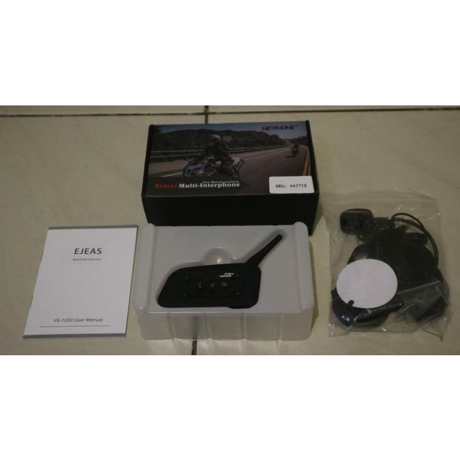 Intercom Bt Rider V6, Btrider | Sena Killer | Mic Helm | Bluetooth Termurah