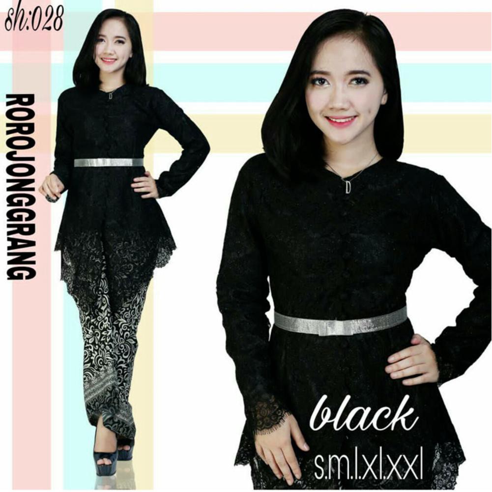 kebaya roro jonggrang kekinian