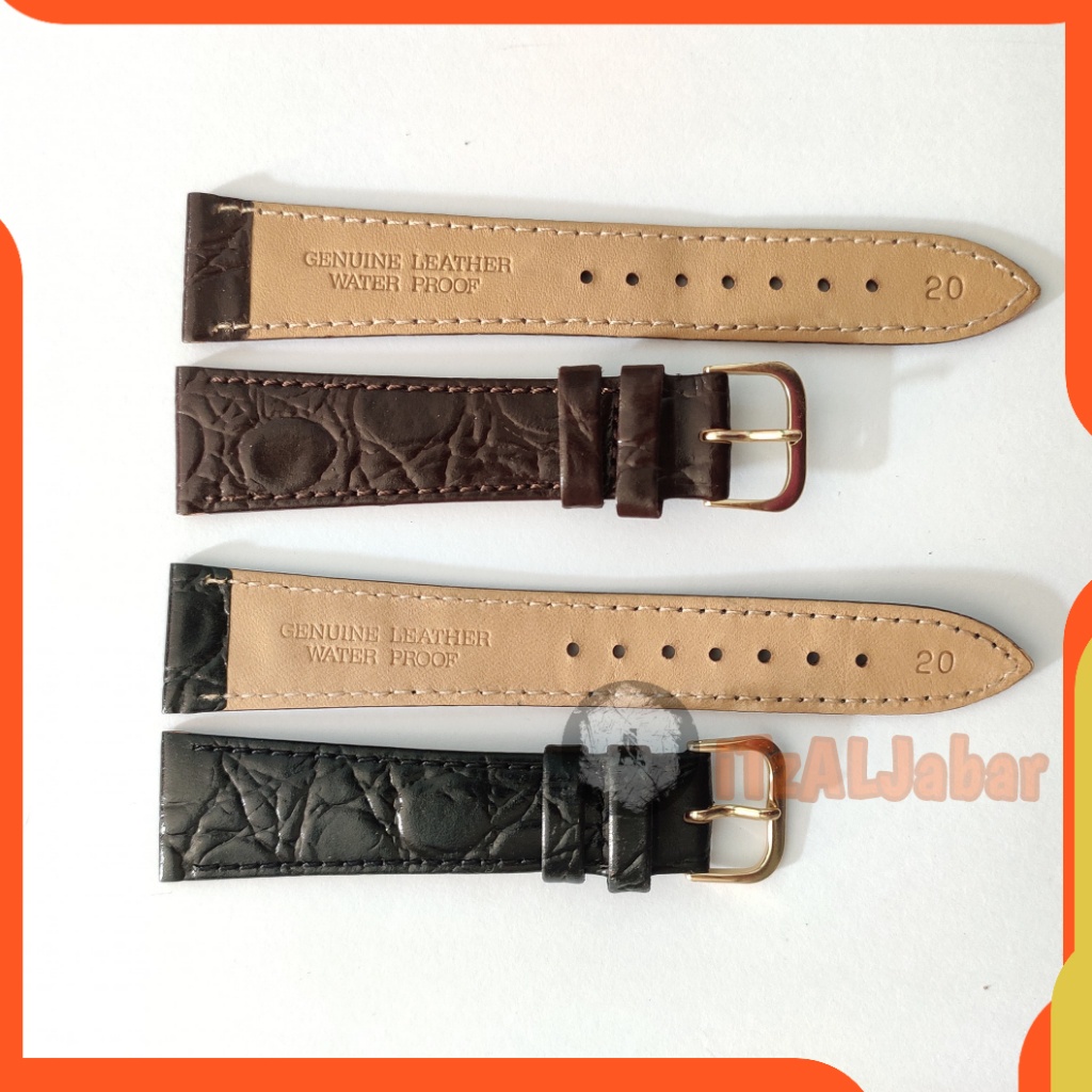 Tali jam tangan Kulit 20mm leather strap Tali jam Kulit 20mm LKZ20